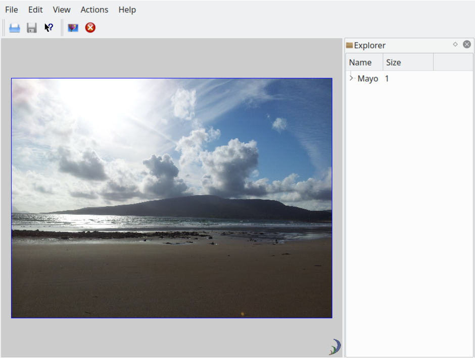 Bitmap viewer