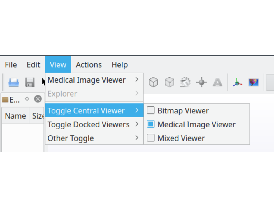 Manage viewer